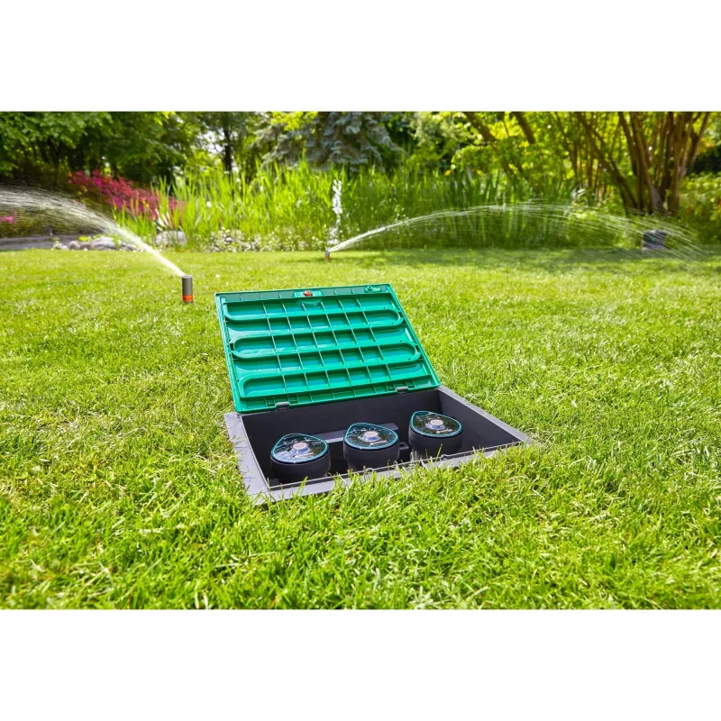 Valve box Gardena 1285-20 Universal Black Blue Orange