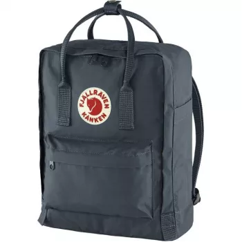 Backpack Fjällräven KÅNKEN Navy — Vinylon and Polypropylene (PP), 27×13×38 cm
