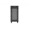 Rack cabinet LANBERG FF01-6624-23BL 24U freestanding 19 inch 600×600 mm IP20 black