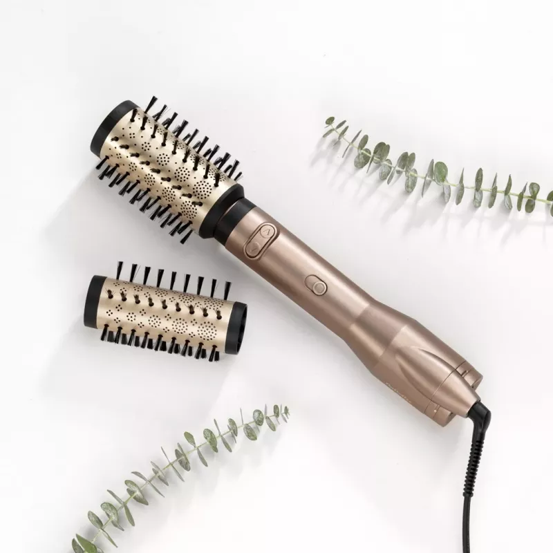 Hair dryer and curling iron Babyliss AS952E, gold