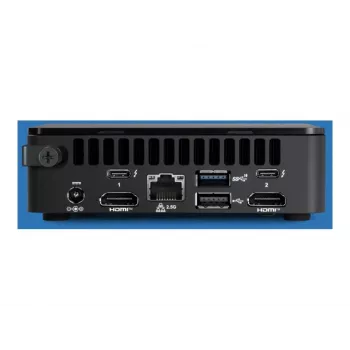 Intel Next Unit of Computing 13 Pro Kit - NUC13ANKi7 - Barebone - Slim Chassis - 1 x Core i7 1360P - RAM 0 GB - UHD Graphics - 1GbE, 2.5GbE, Wi-Fi 6E, Bluetooth 5.3 - WLAN: 802.11a