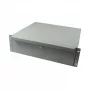 ALL-S0002060, Drawer unit, grey, metal, 3U, 19 inch, 440 mm