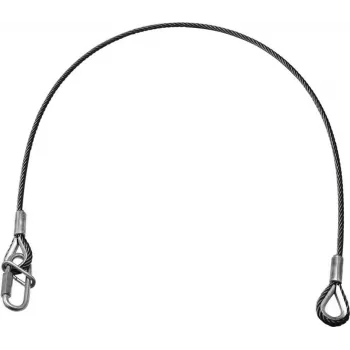 Safety rope EUROLITE UNV-5S 3×600 mm up to 5 kg black