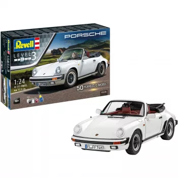 Die-cast model vehicle REVELL 50 Years of Porsche 911 G-Model scale 1:24
