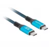 USB-C to USB-C cable LANBERG CA-CMCM-45CU-0020-BK, 240W PD, 8K@60Hz, 2.0 m
