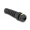 DeLOCK Cable Gland M12 with ventilation strain relief IP68 black 2 pcs