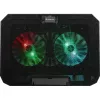 Notebook cooling pad DEFENDER NS-510 with 2 fans, 2×USB ports and RGB lighting