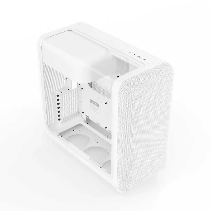 HYTE X50 Midi Tower PC Case Snow White (CS-HYTE-X50G-WW)