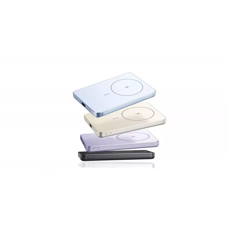 Portable charger Xiaomi PowerBank Super Slim Magnetic 5000, 5000mAh, magnetic attachment