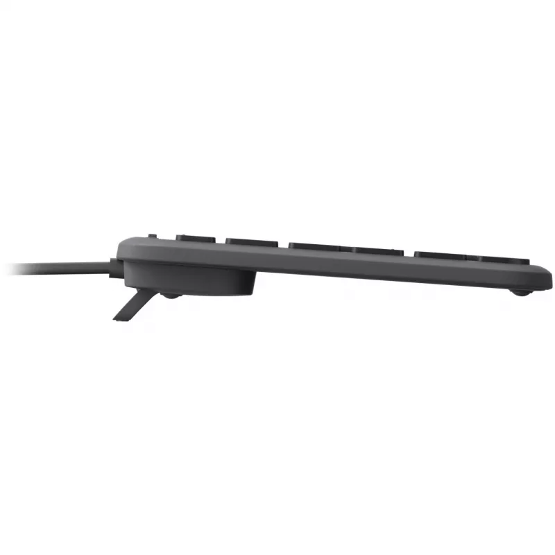 LOGITECH Signature Slim K620 Wired Keyboard for Business - GRAPHITE - US INT'L - USB - N/A - INTNL-973 - USB-C
