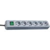 Brennenstuhl Eco-Line Power Strip 6-way (Silver) (1159540015)