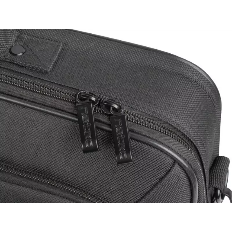 Briefcase NATEC Boxer Lite 39.6 cm (15.6 inch) – polyester, 2 compartments, shoulder strap, 410×305×65 mm, 750 g