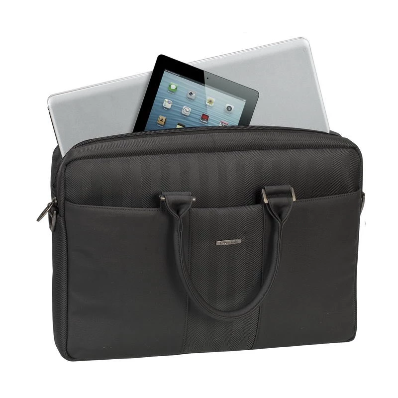 Briefcase Rivacase 8135 39.6 cm (15.6 inch) Black