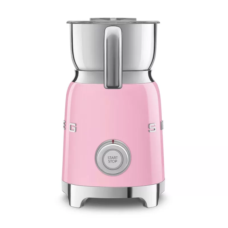 Automatic milk frother Smeg MFF11PKEU Rose Stainless steel 500W
