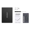 Mounting Kit GRAUGEAR G-CV-M2T25 Black Aluminium