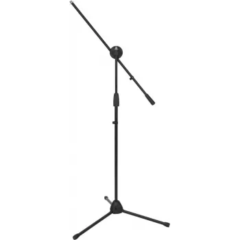 Microphone stand Omnitronic MS-4 Pro with boom arm, black