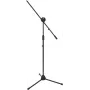 Microphone stand Omnitronic MS-4 Pro with boom arm, black