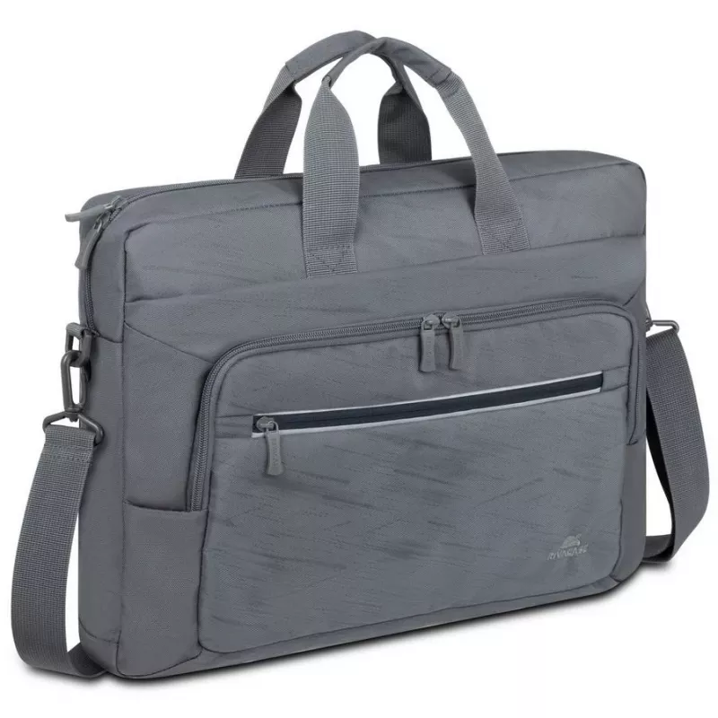 Laptop sleeve Rivacase Alpendorf Eco for 16 inch laptops, grey, slim protective sleeve