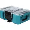 MAKTRAK Organizer compact , tool box Blue/transparent, transparent lid