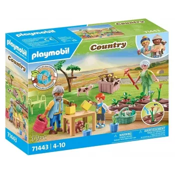Playmobil 71443 Country: Vegetable Garden with Grandparents