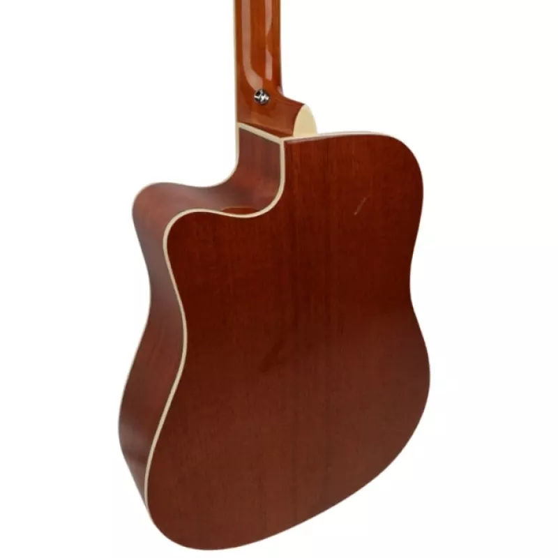 Electro-acoustic guitar V-tone VEAG1 CE 4/4 Wood — full-size dreadnought, cutaway, spruce top, mahogany back & sides, onboard preamp