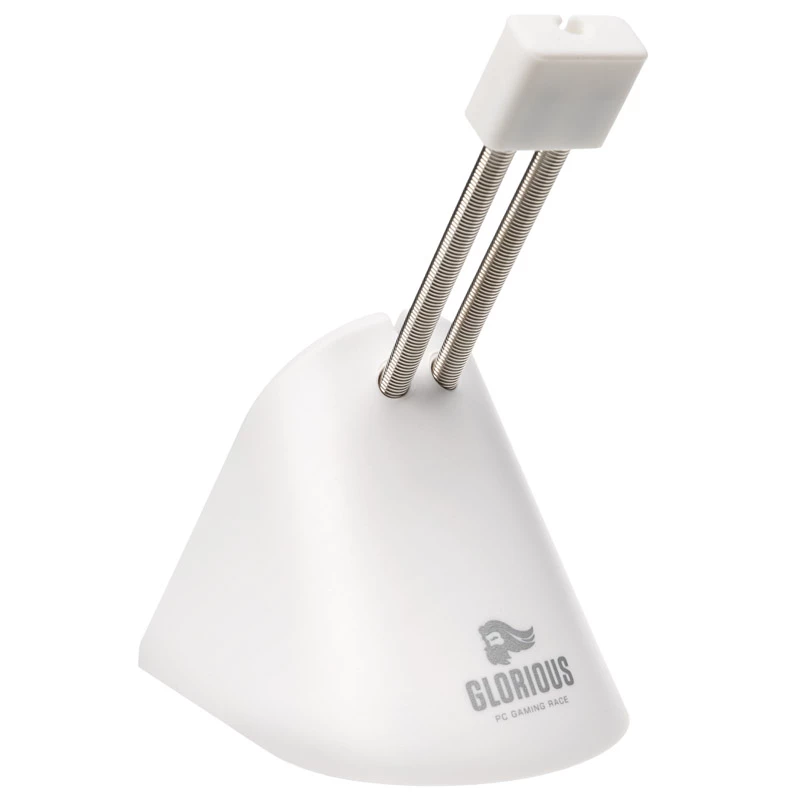 Glorious Model O (White, glossy) + Bungee (White) + Model O G-Skatez