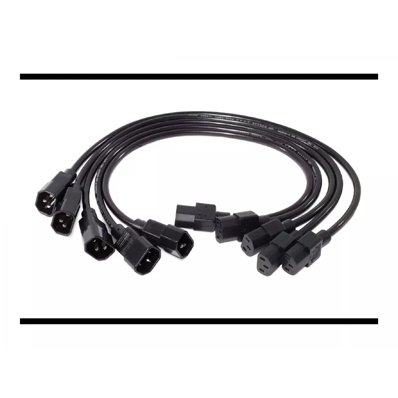 APC Power Cord Kit (5 ea), C13 to C14, 0.6m