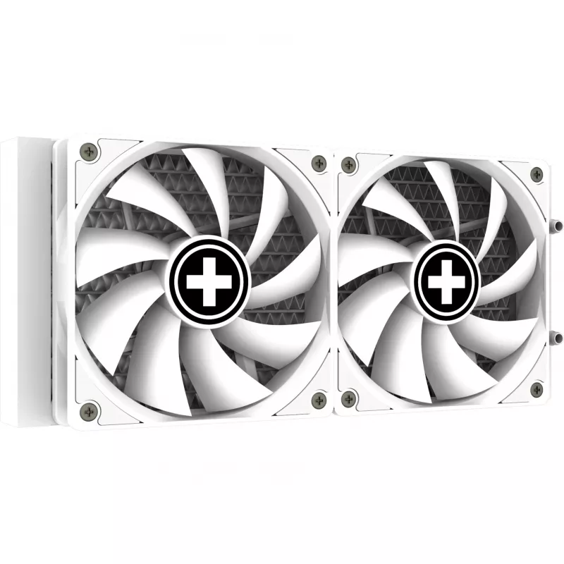 All-in-one liquid cooler XILENCE Performance A+ XC974 — 240mm radiator, 300W TDP, white, ARGB