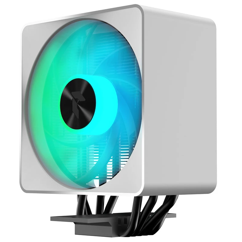 APNX AP1-5PIPE ARGB WH computer cooling system Processor Air cooler White