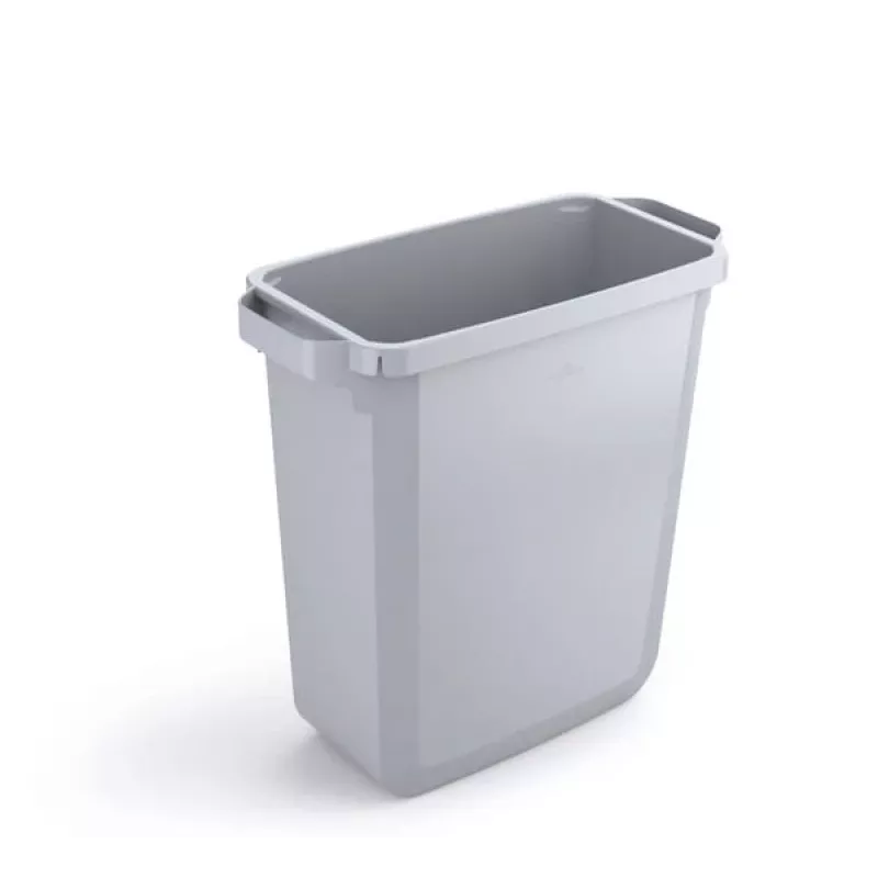 Durable DURABIN 60 Grey Waste Bin 600x282x590 mm