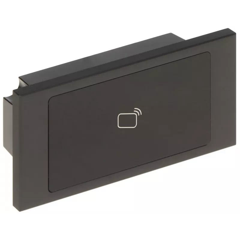 Card reader DAHUA VTO4202FB-MR — black, 100×100×28.5 mm, compatible with Dahua Europe