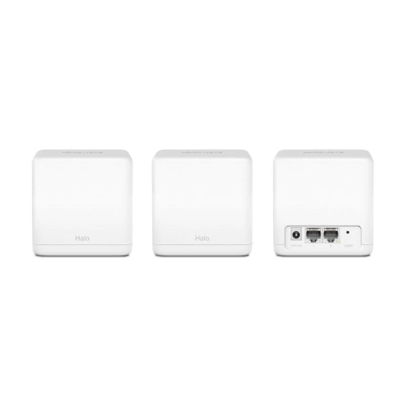 Roteador Wi-Fi Mesh Mercusys HALO H30G (3 Unid.) Gigabit AC1300