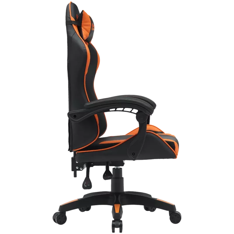 Gaming chair CANYON Core SGCH2 Black Orange — ergonomic design, adjustable height