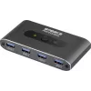 SpeaKa Professional 2 Port USB 3.2 Gen 1-switch (USB 3.0) Grey (SP-13710916)