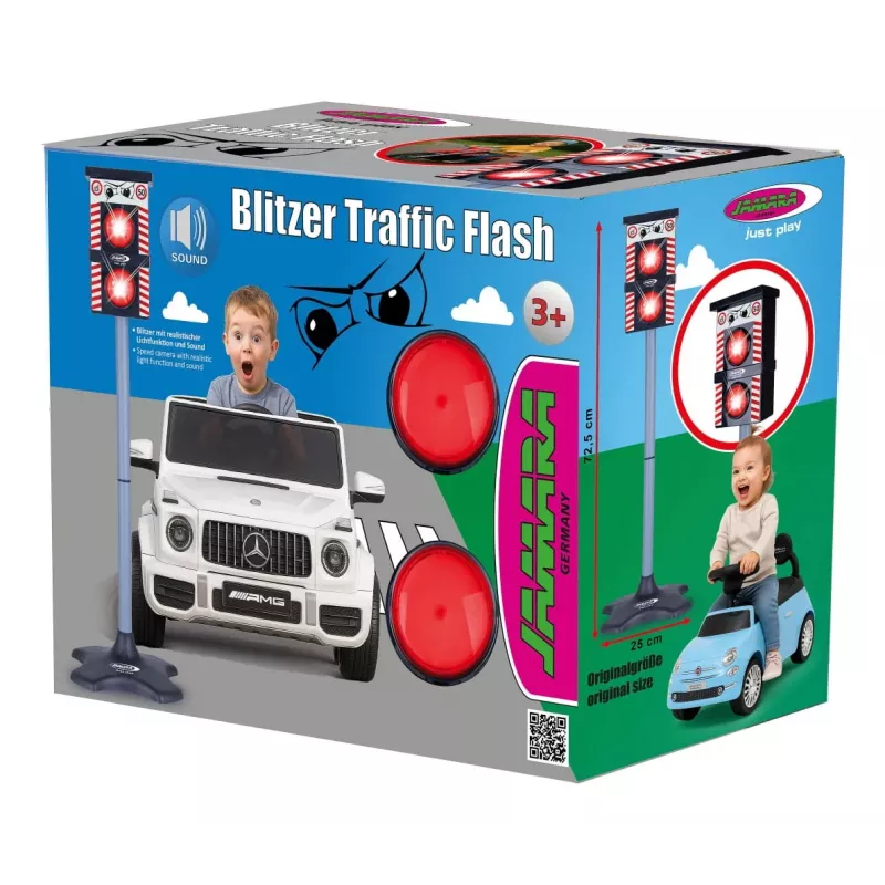 Traffic Flash Speed Camera Jamara 461850 with Realistic Features