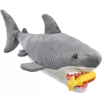 Soft toy Schmidt Spiele The White Shark plush figure, model 42841, stuffed animal