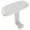 Ergonomic Office Chair thunder x3 TEGC-3073102.B1 — White and Blue upholstery, adjustable armrests, high backrest