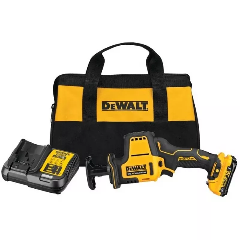 DeWALT DCS312D2-QW reciprocating saw 2800 spm Black, Yellow