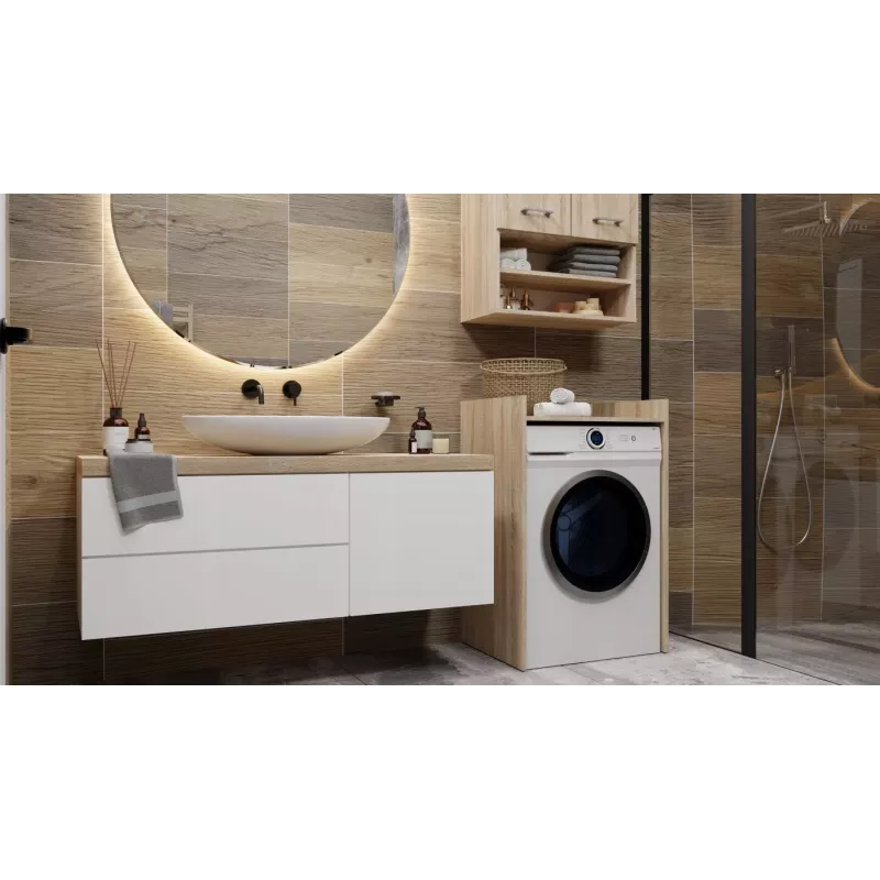 top e shop POLA NP Laundry Room Cabinet for Washing Machine - Sonoma Oak