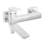 Wall-mounted bath mixer FERRO Lippi BLP1REA, chrome finish