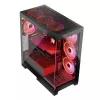 PC case MODECOM Volcano SPACE APEX ARGB Midi Tower, tempered glass, USB-C, supports ATX/microATX/Mini-ITX, GPU up to 430 mm, CPU cooler up to 180 mm