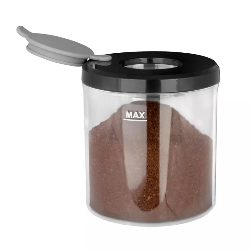 Burr coffee grinder GASTROBACK Design Pro Touch 30 — conical burr, 300 g hopper, 150 W, black/transparent