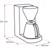 MELITTA Enjoy Therm - Coffee Machine - 12 cups