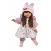 Doll Llorens Sara 35 cm — realistic vinyl head and soft fabric body