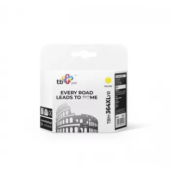 Ink. Cartridge TB Kompat. S HP CB325EE (No.364), TBH-364XLYR, Yellow