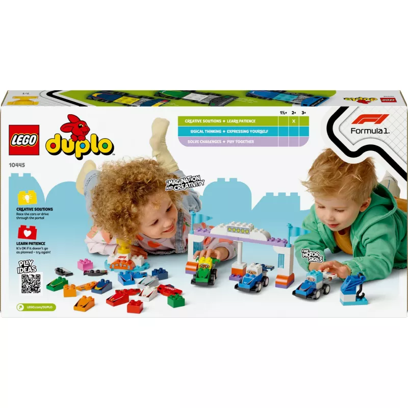 LEGO DUPLO 10445 F1 Team Race Cars & Drivers