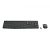 Logitech MK235 Wireless Keyboard and Mouse Combo Full-size Grey