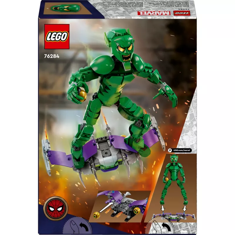 LEGO MARVEL 76284 Green Goblin Construction Figure