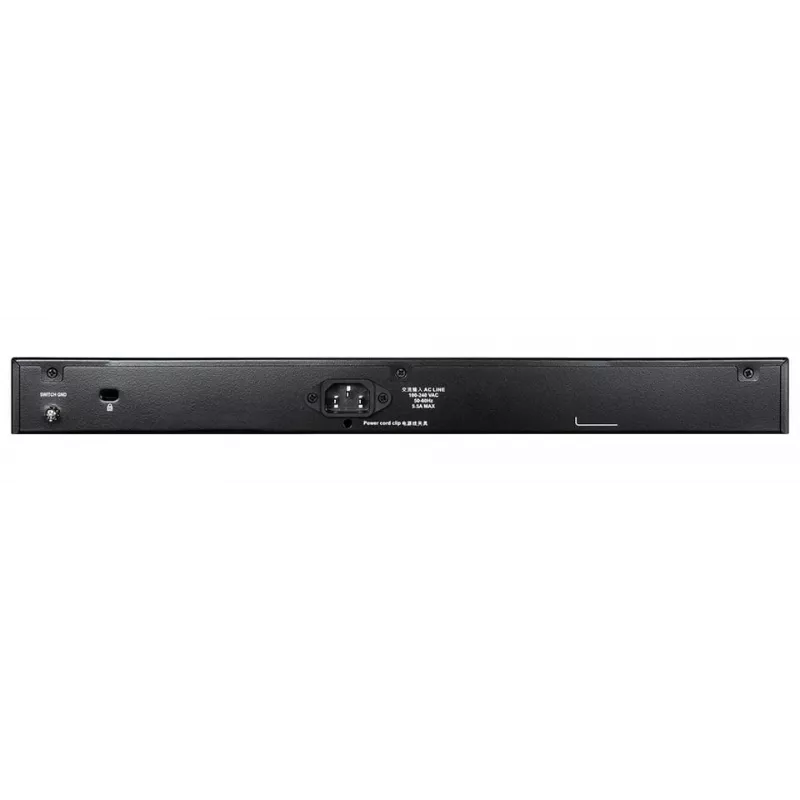 D-Link DGS-1510-28XMP Managed L2/L3 Gigabit Ethernet (10/100/1000) Power over Ethernet (PoE) Black, Grey