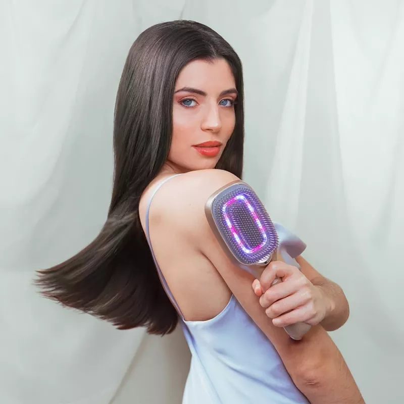 Hair care brush CECOTEC HairCare Revitalize Champagne A01_EU01_100152